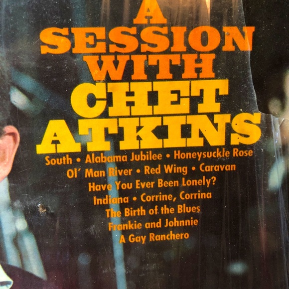 Chet Atkins A Session With Record A LP RCA Victor 1967 VG+ 1967 - Picture 4 of 6